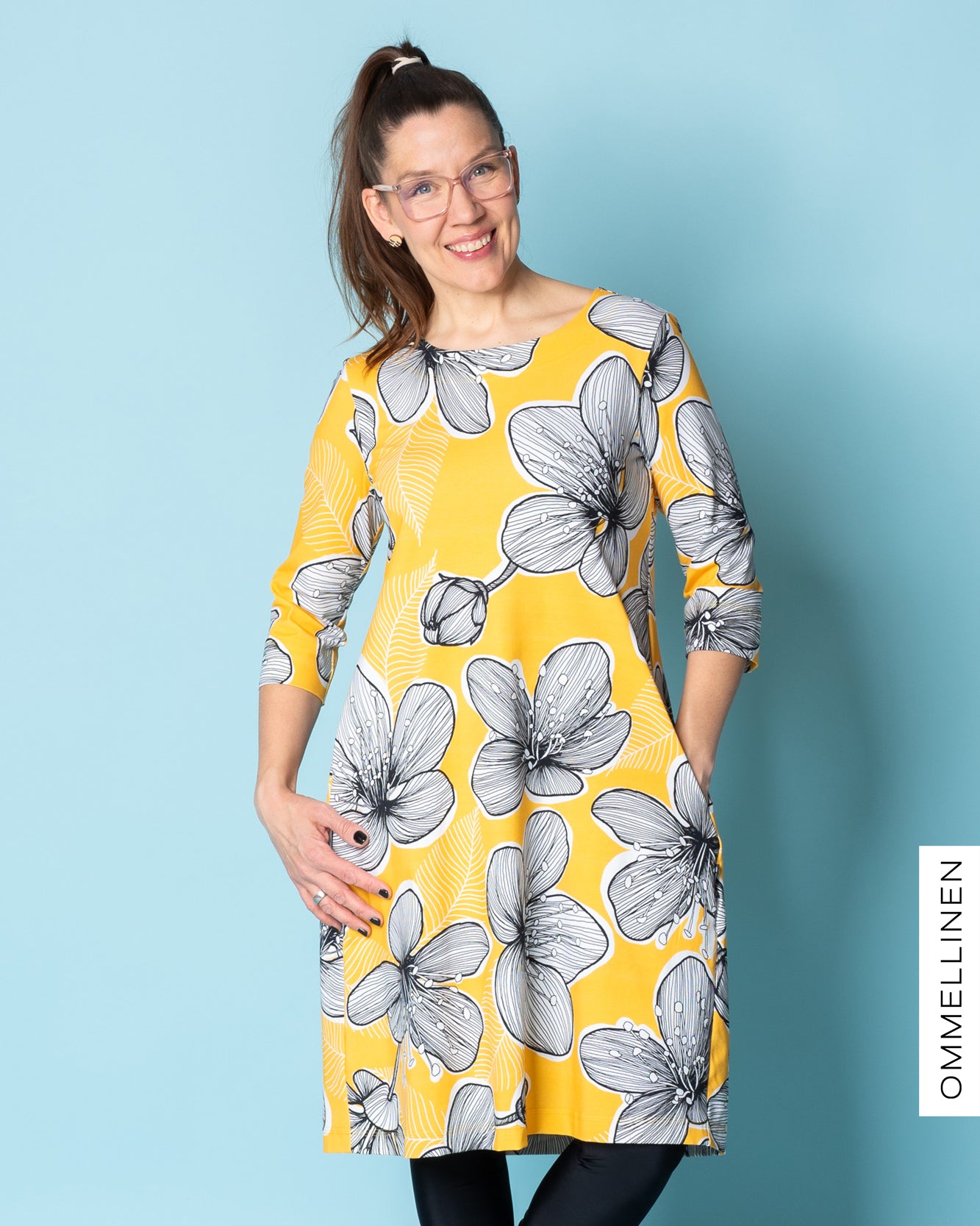 VEKKI tunic, Daydream - yellow