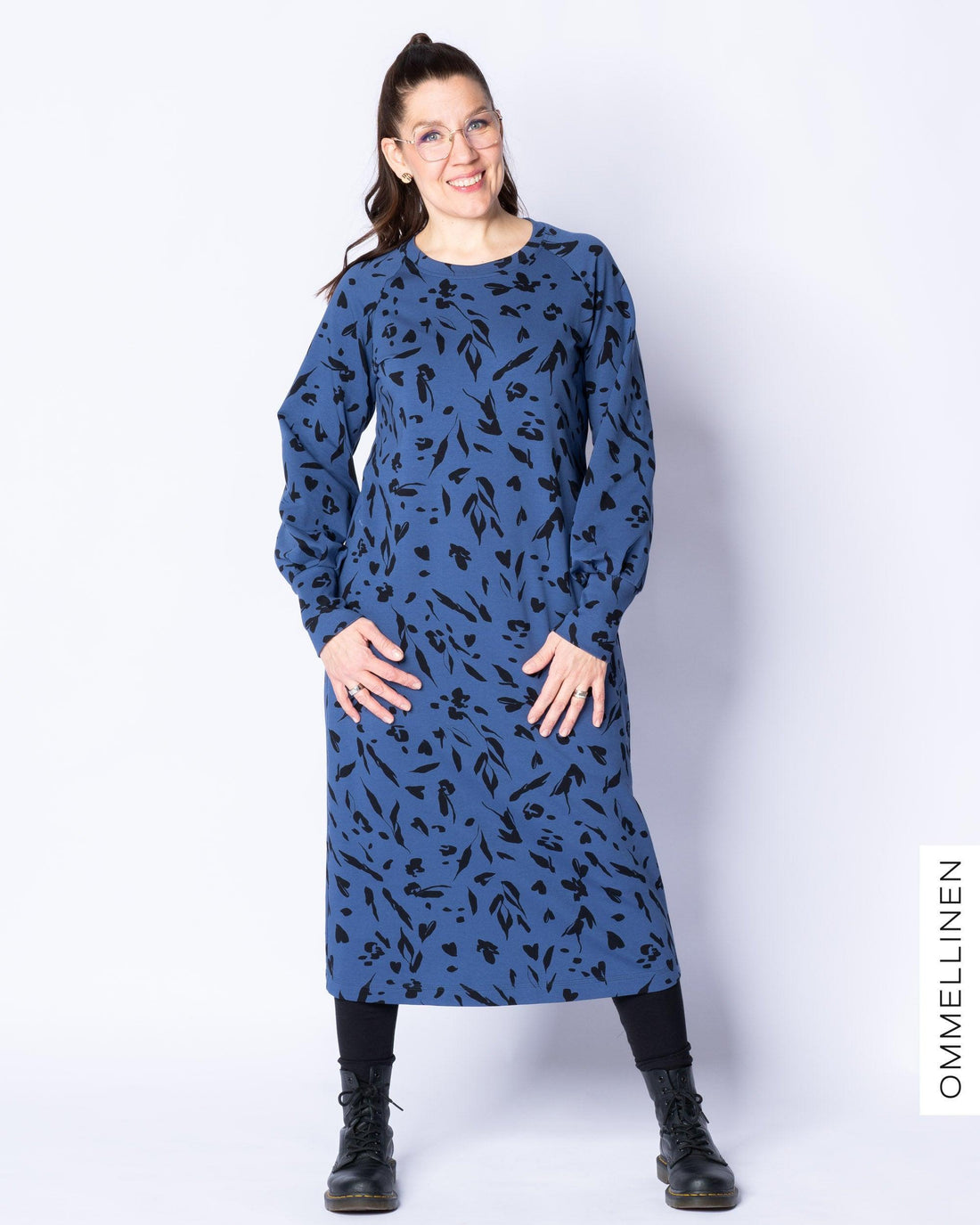 Halausmekko, SydÀnjemma - sininen - Ommellinen