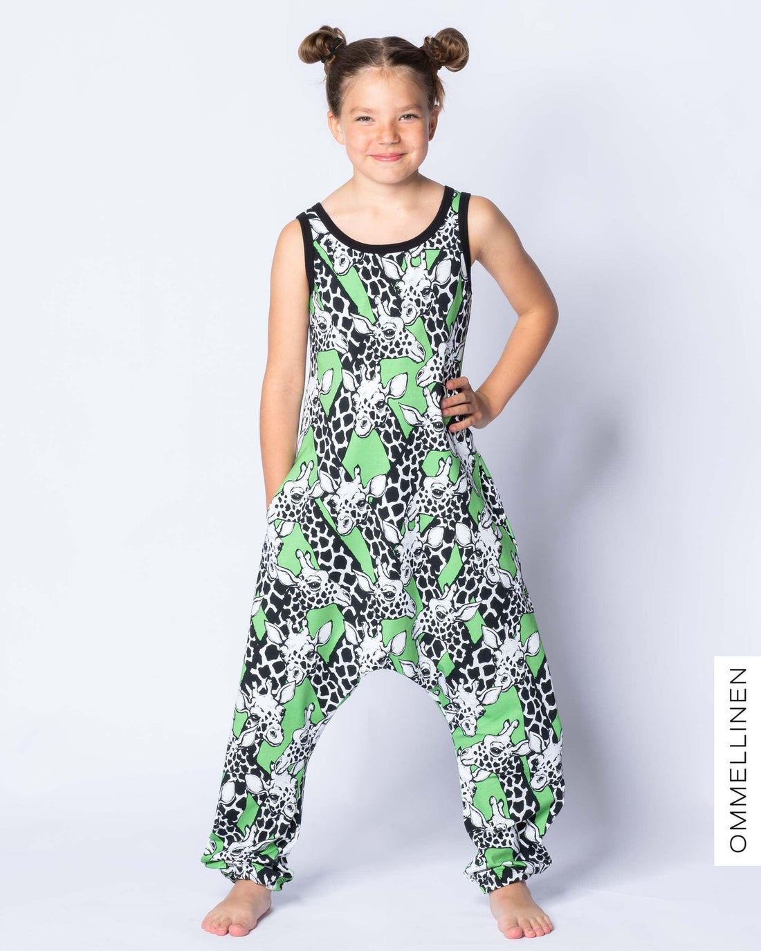 HUPS! Lasten haaremihaalari, Lauma - vihreÀ - 146/152 - Ommellinen