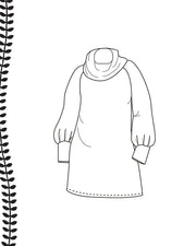 Kaava - halaustunika - Ommellinen