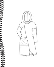 Kaava - hupparimekko - Ommellinen