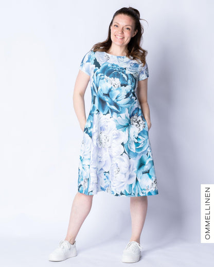 DRESS tunic - short sleeve, Ikuisuus - light blue