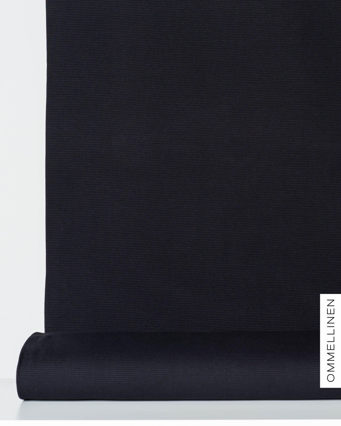 Ottoman - puuvillaneulos - PALA, musta