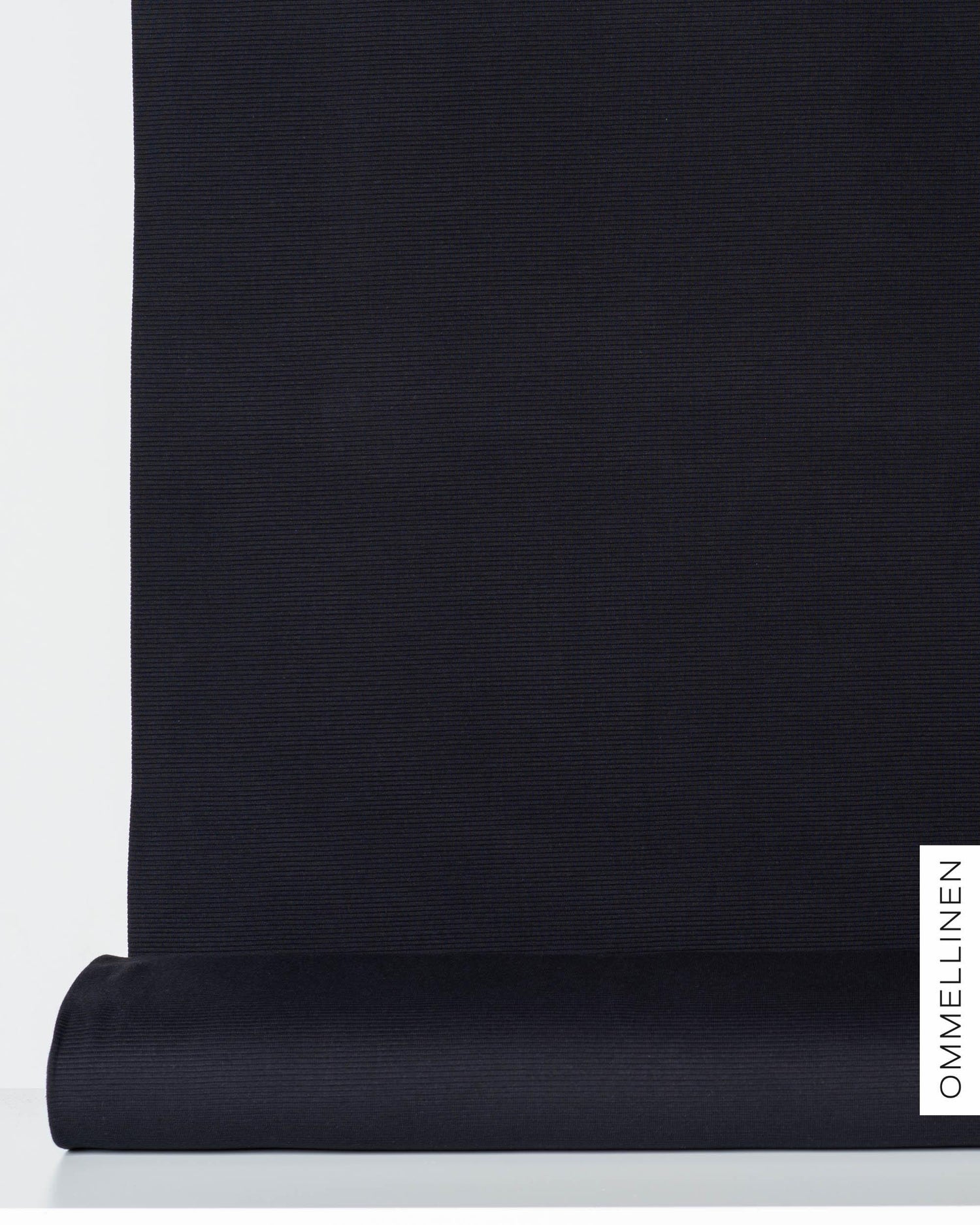 Ottoman - puuvillaneulos - PALA, musta