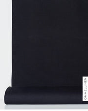 Ottoman - cotton knit - PRE-CUT, black