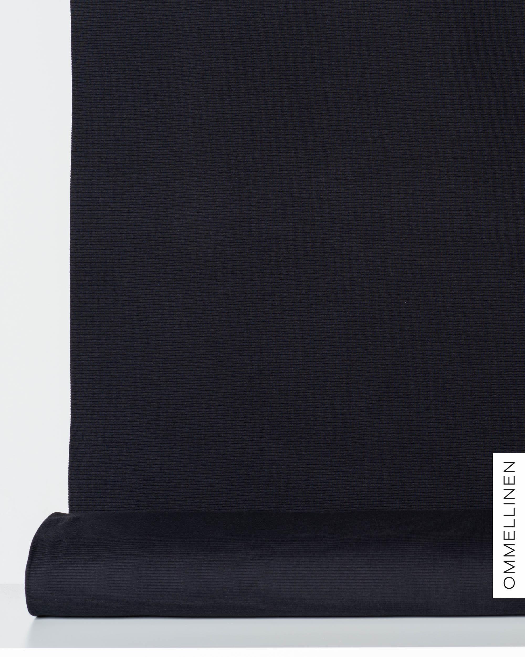 Ottoman - puuvillaneulos - PALA, musta