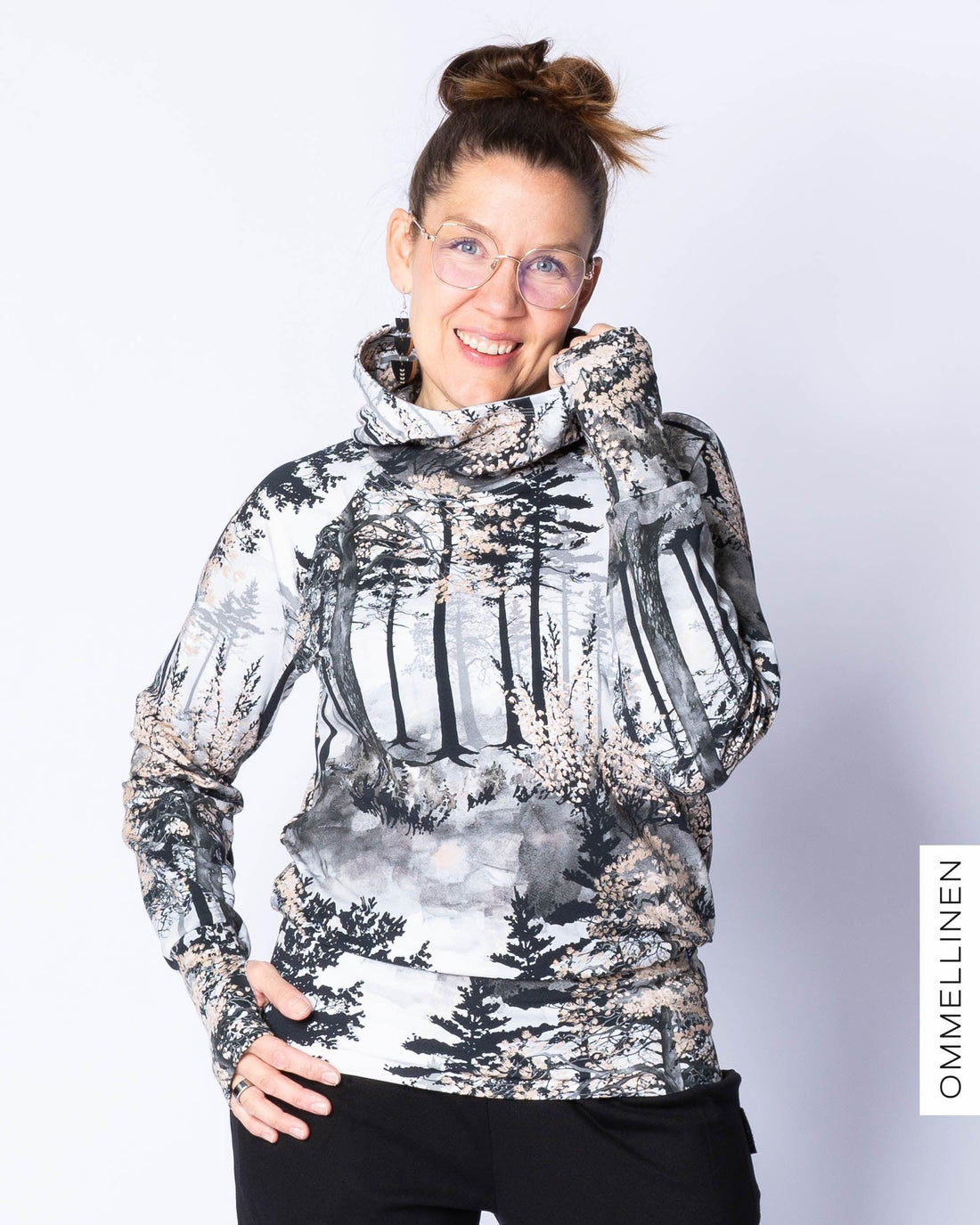 Peukkuhuppari, MetsÀn lumo - hiekka - Ommellinen