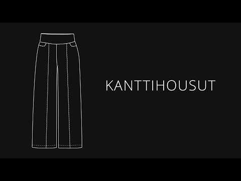 Kaava - kanttihousut