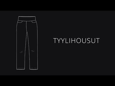Kaava - tyylihousut