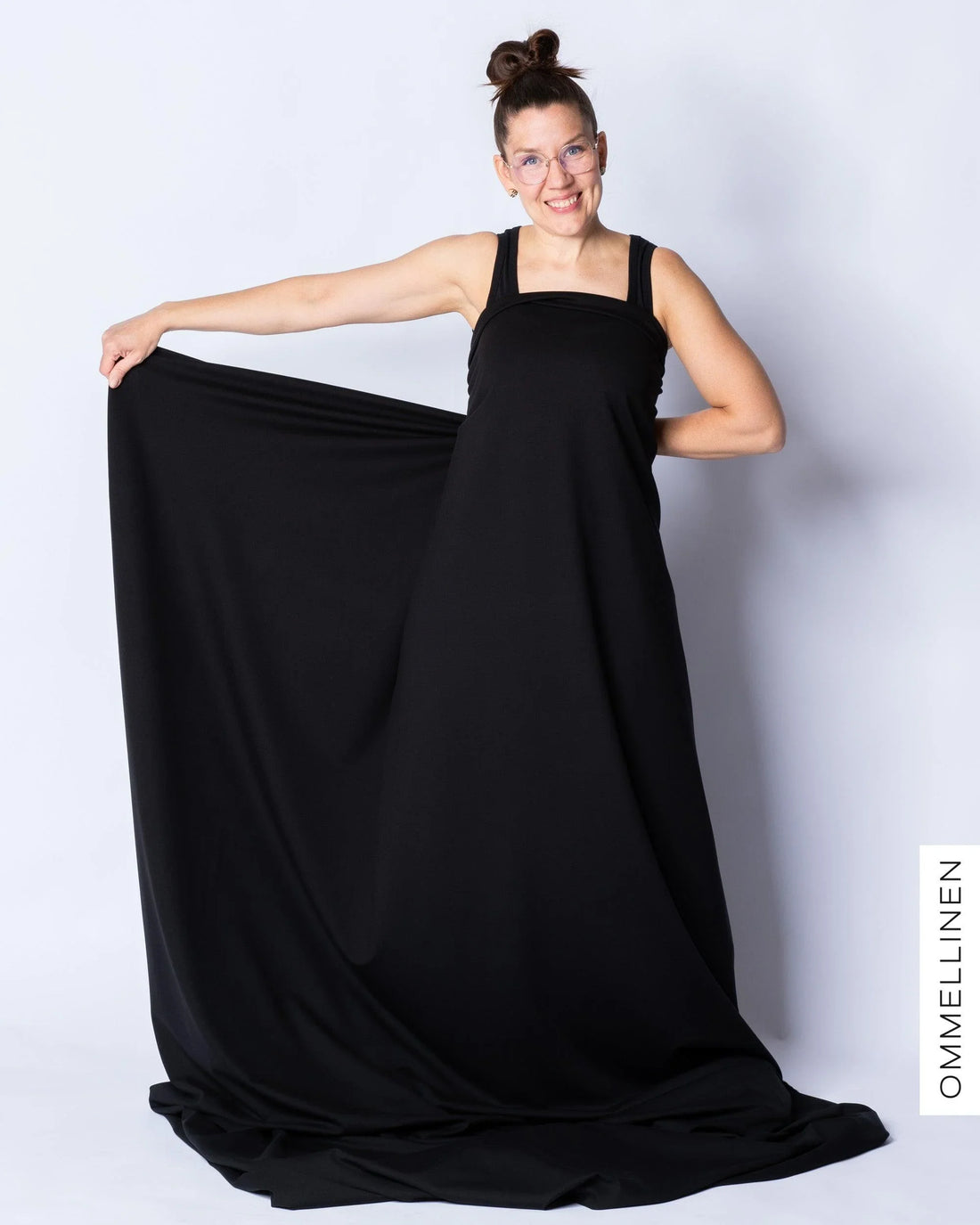 Punto knit - PRE-CUT, black