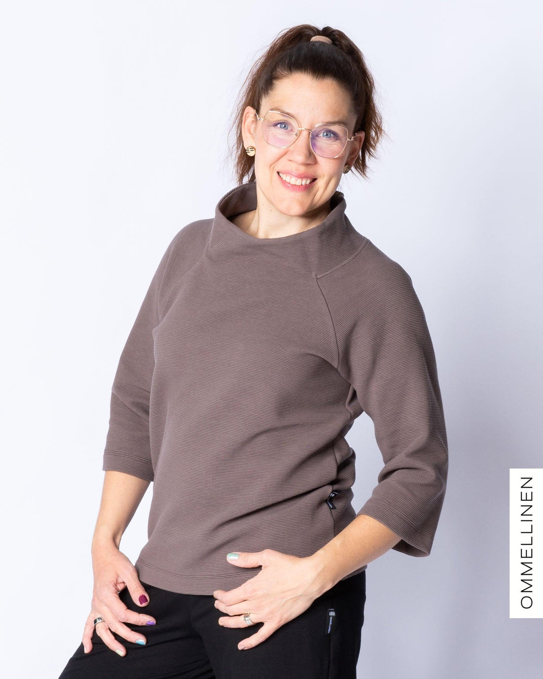 SÀrmÀ-paita, ruskea - Ommellinen