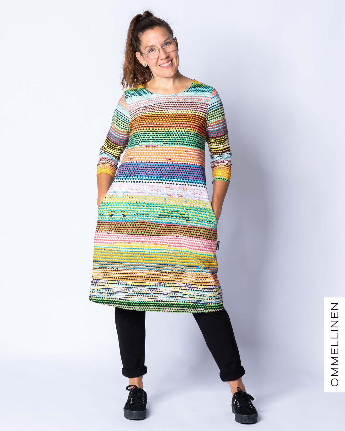 Vekkitunika, Räsy - moniväri - Ommellinen
